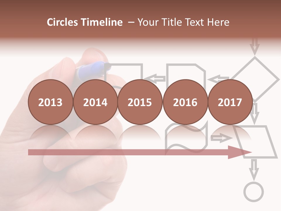 Show Seminar Pen PowerPoint Template