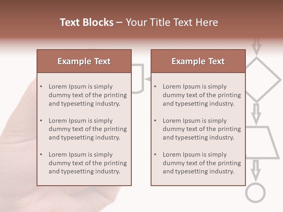Show Seminar Pen PowerPoint Template