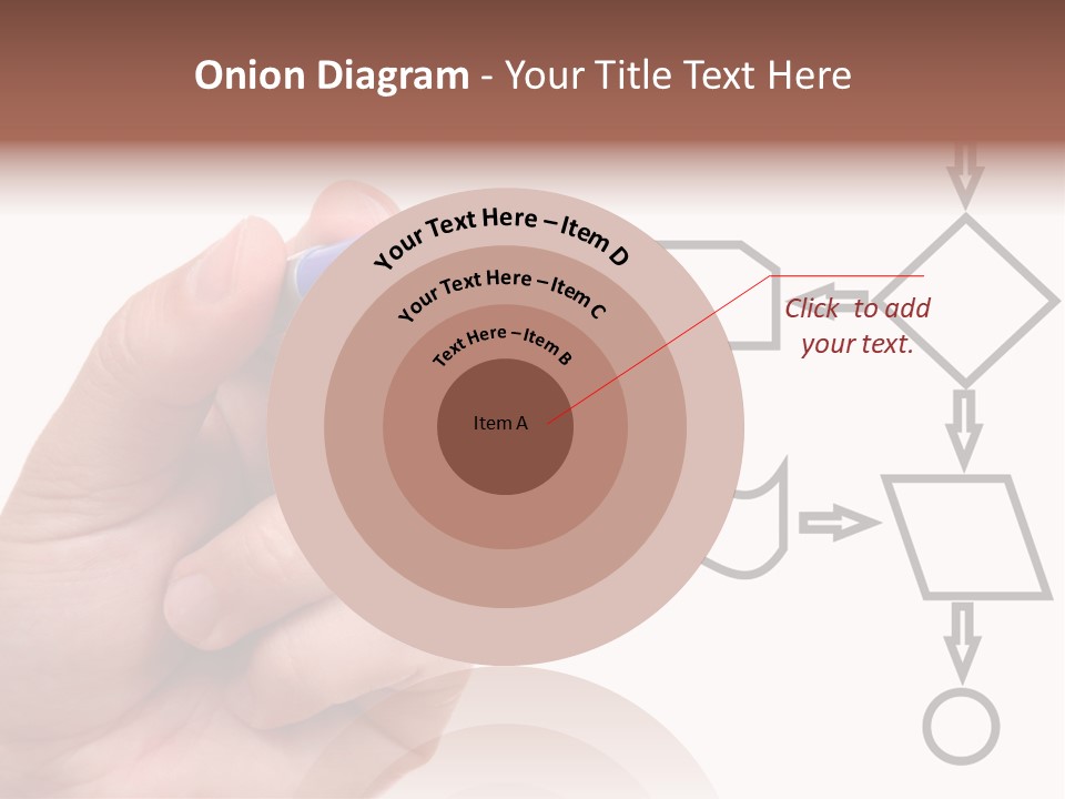 Show Seminar Pen PowerPoint Template