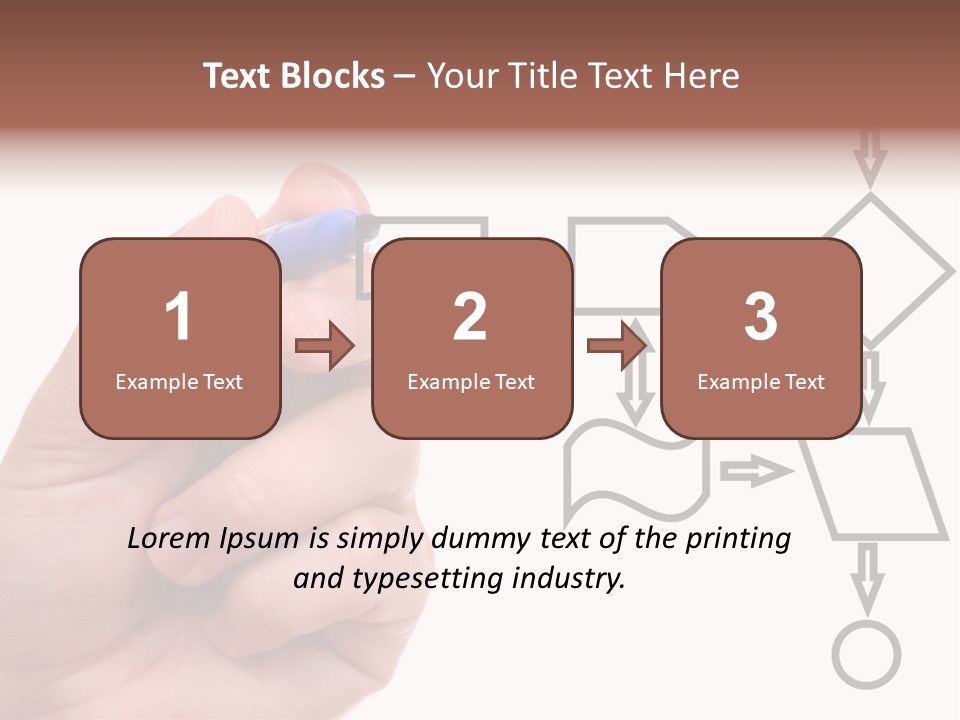 Show Seminar Pen PowerPoint Template