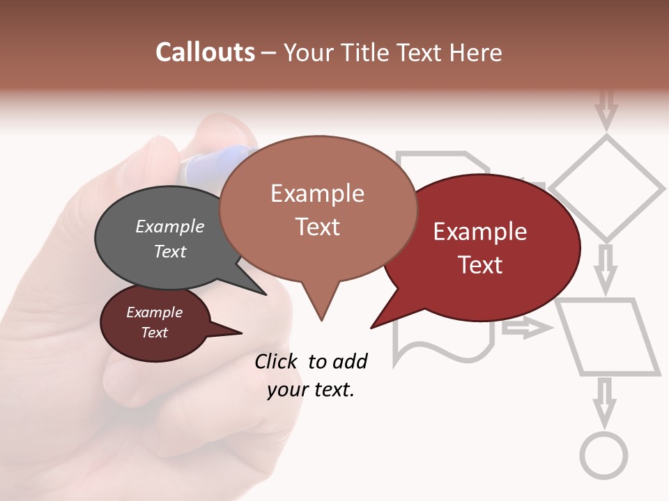 Show Seminar Pen PowerPoint Template