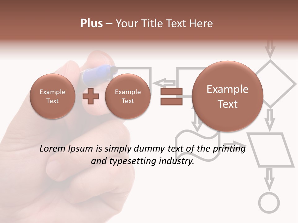 Show Seminar Pen PowerPoint Template