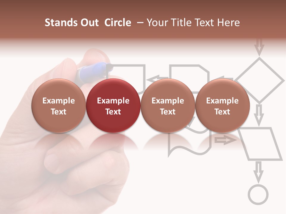 Show Seminar Pen PowerPoint Template