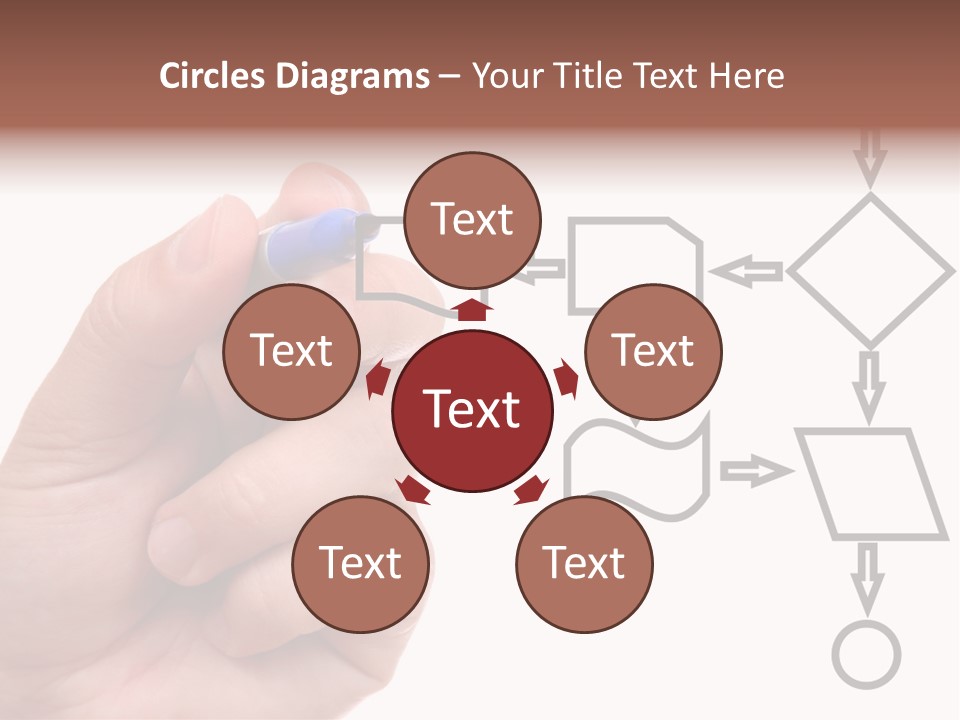 Show Seminar Pen PowerPoint Template