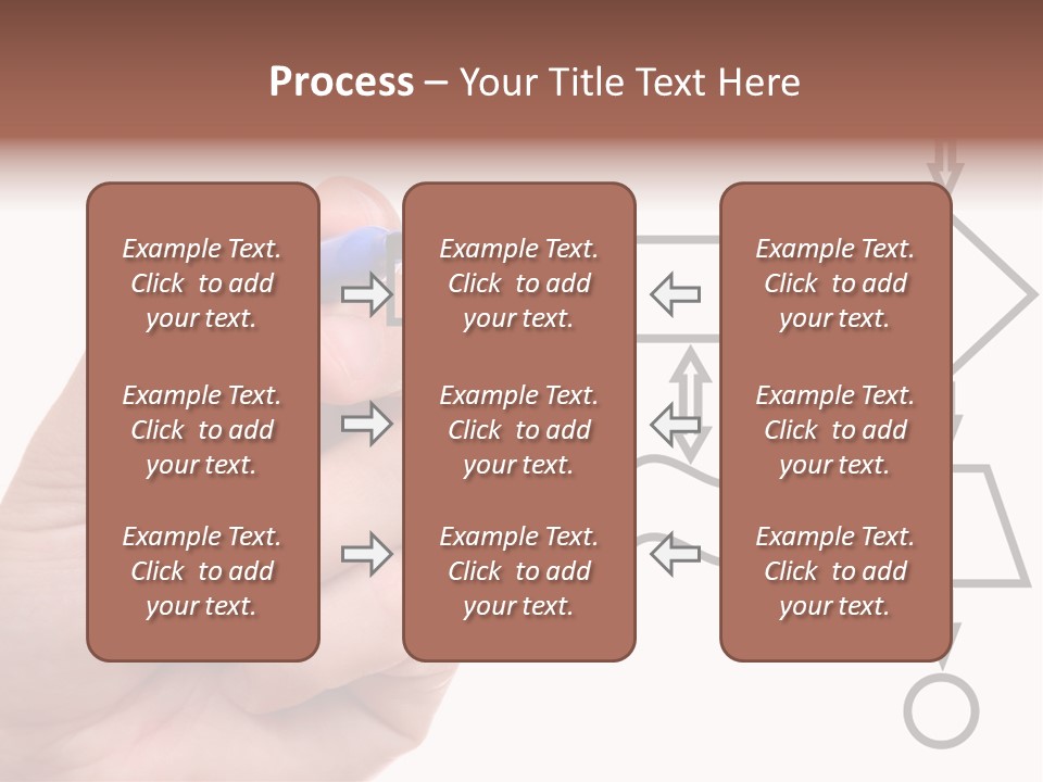 Show Seminar Pen PowerPoint Template