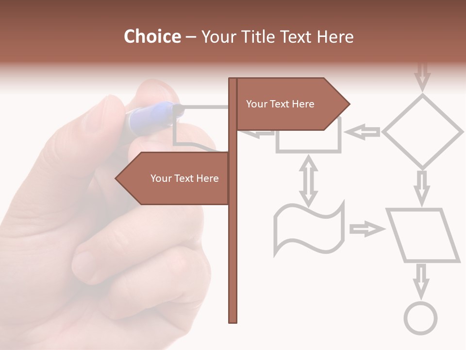 Show Seminar Pen PowerPoint Template
