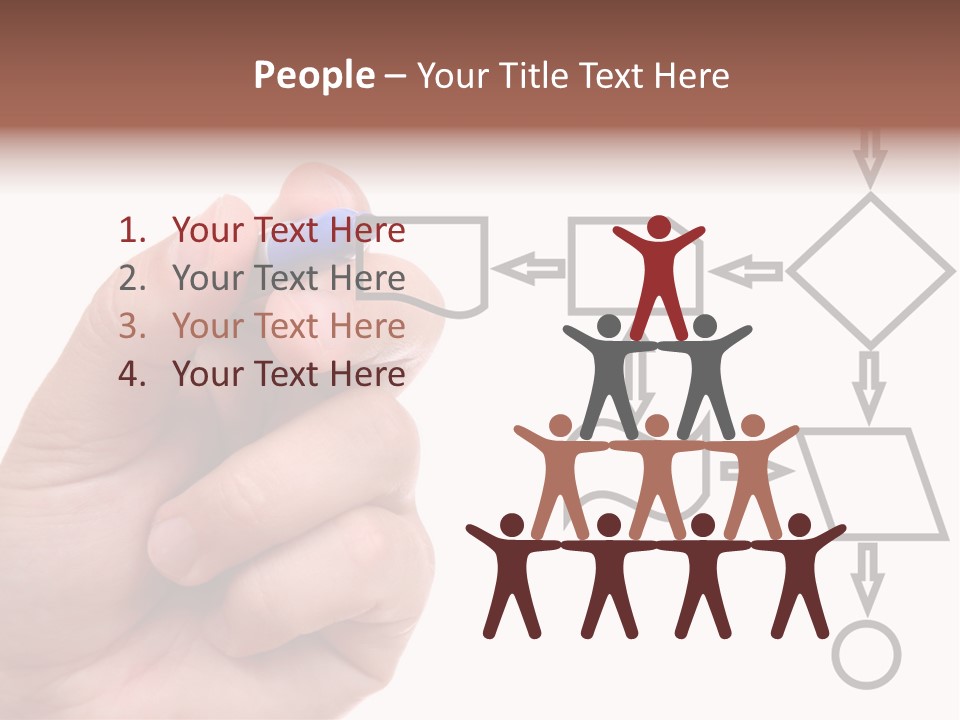 Show Seminar Pen PowerPoint Template