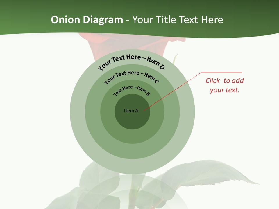 Rose Color Decoration PowerPoint Template