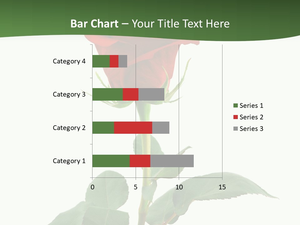 Rose Color Decoration PowerPoint Template