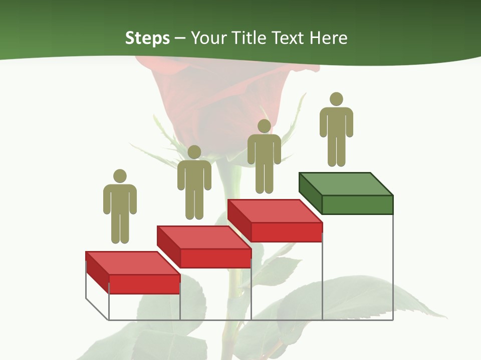 Rose Color Decoration PowerPoint Template