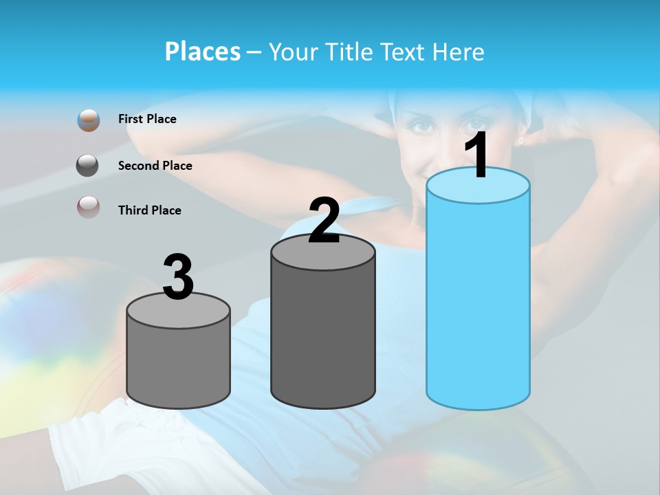 Close Up Like Fitness PowerPoint Template
