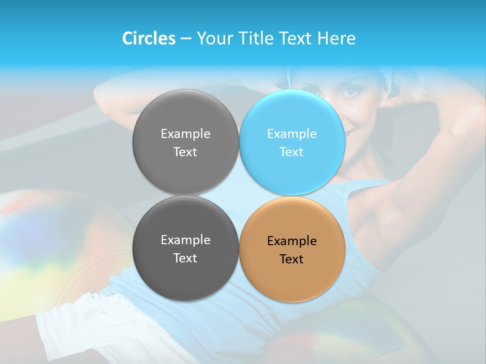 Close Up Like Fitness PowerPoint Template