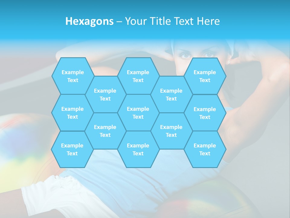 Close Up Like Fitness PowerPoint Template