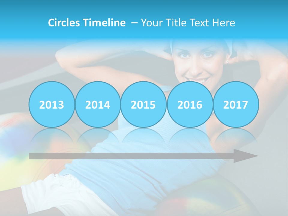 Close Up Like Fitness PowerPoint Template