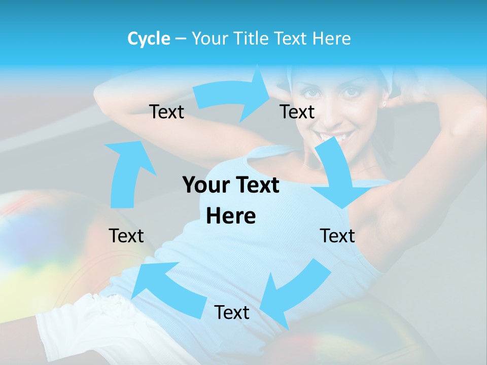 Close Up Like Fitness PowerPoint Template