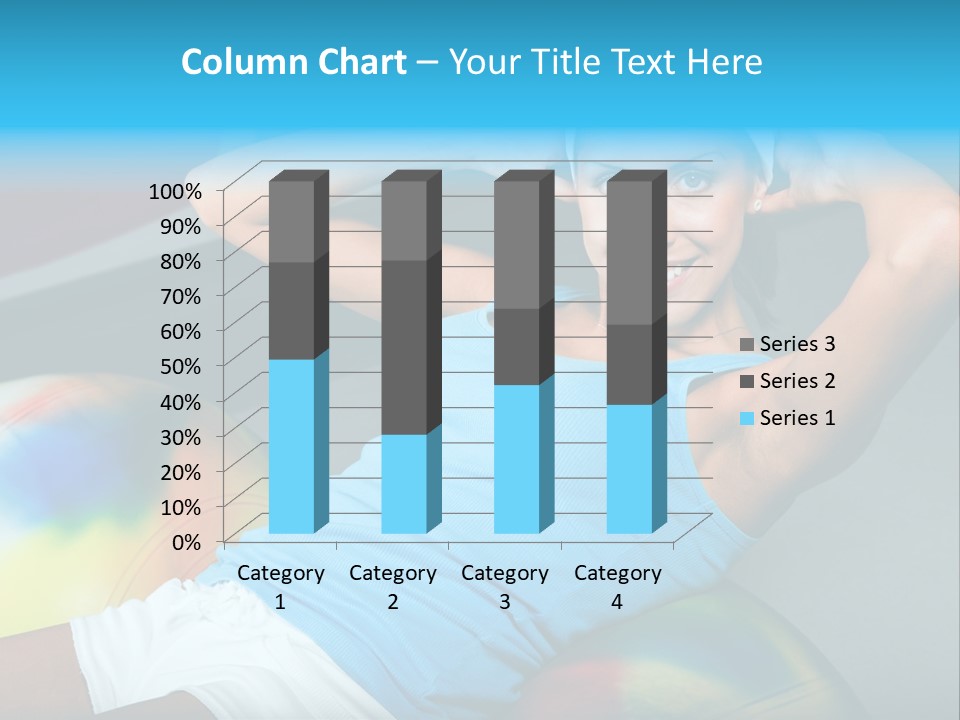 Close Up Like Fitness PowerPoint Template
