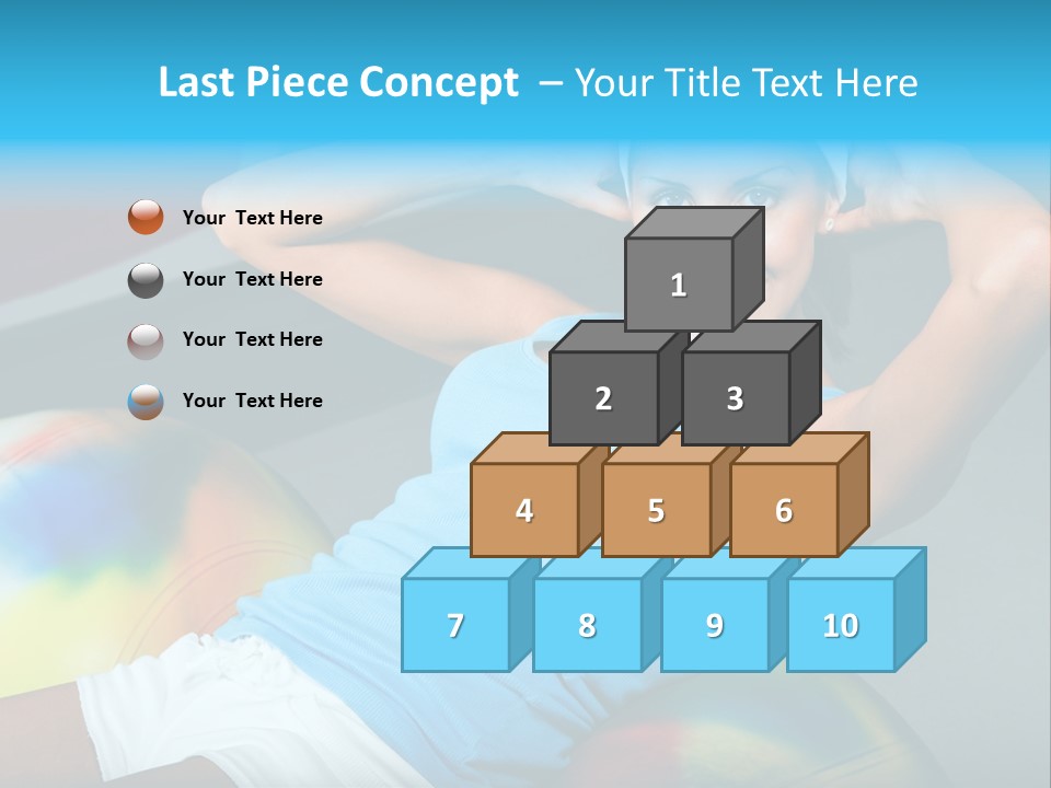 Close Up Like Fitness PowerPoint Template