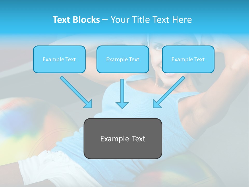 Close Up Like Fitness PowerPoint Template