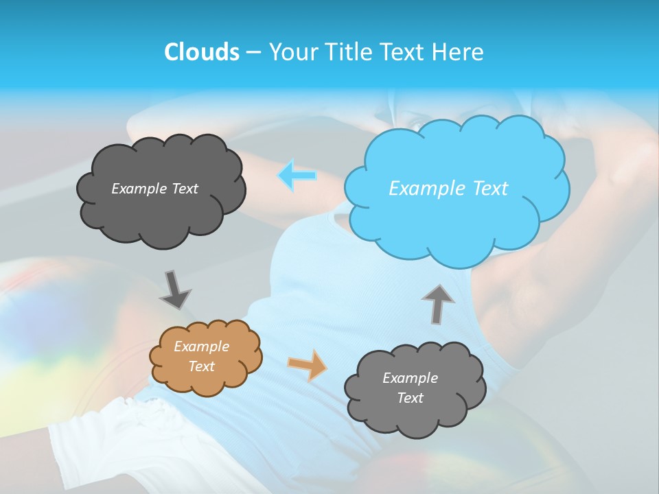 Close Up Like Fitness PowerPoint Template