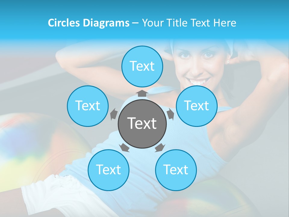 Close Up Like Fitness PowerPoint Template