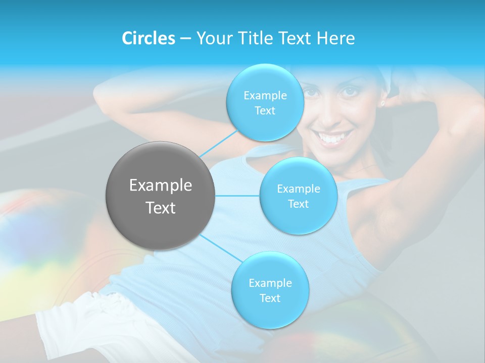 Close Up Like Fitness PowerPoint Template