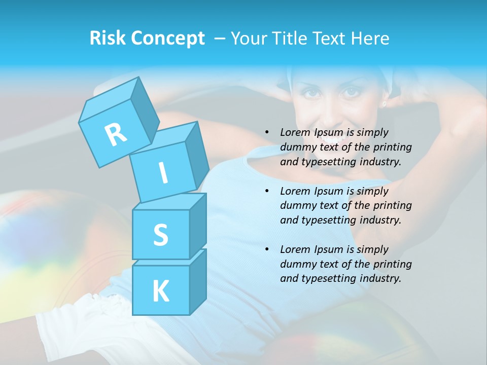 Close Up Like Fitness PowerPoint Template