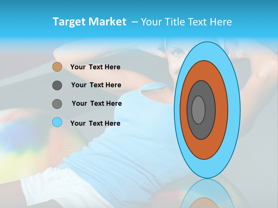 Close Up Like Fitness PowerPoint Template