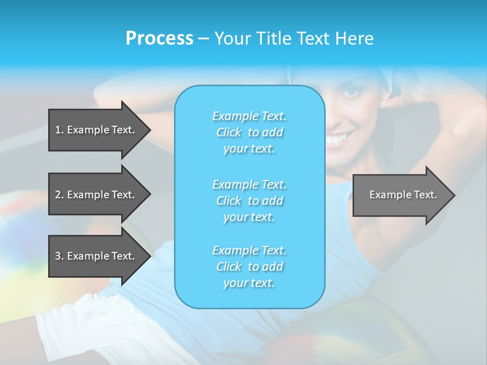 Close Up Like Fitness PowerPoint Template