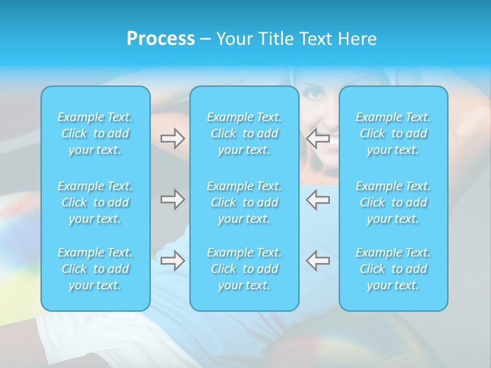 Close Up Like Fitness PowerPoint Template