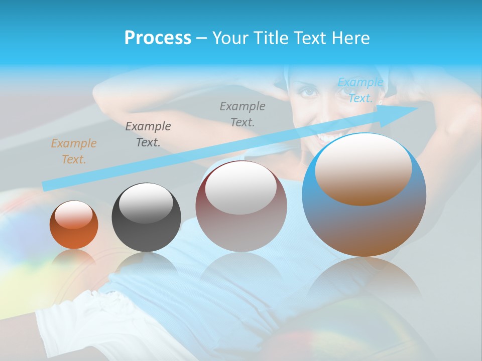 Close Up Like Fitness PowerPoint Template