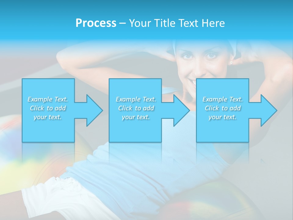 Close Up Like Fitness PowerPoint Template