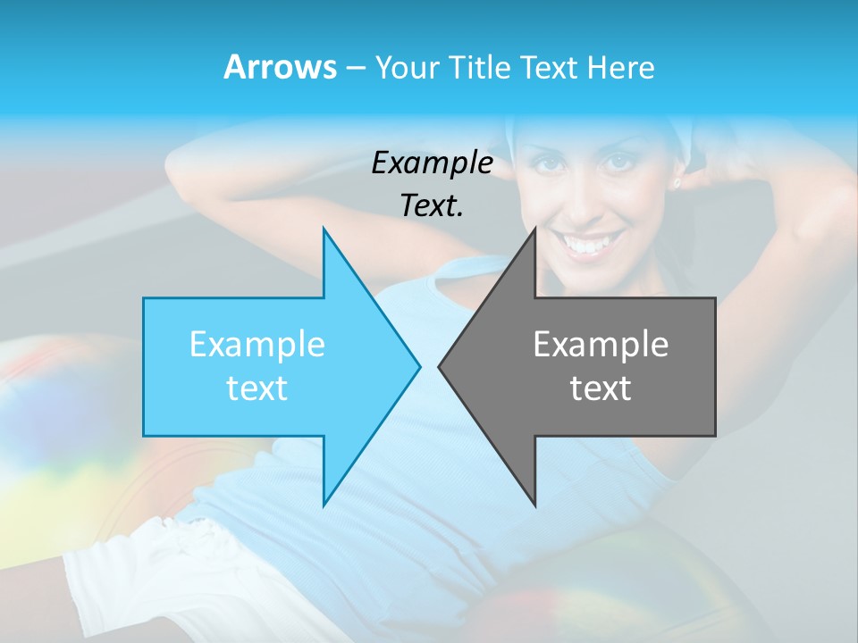 Close Up Like Fitness PowerPoint Template