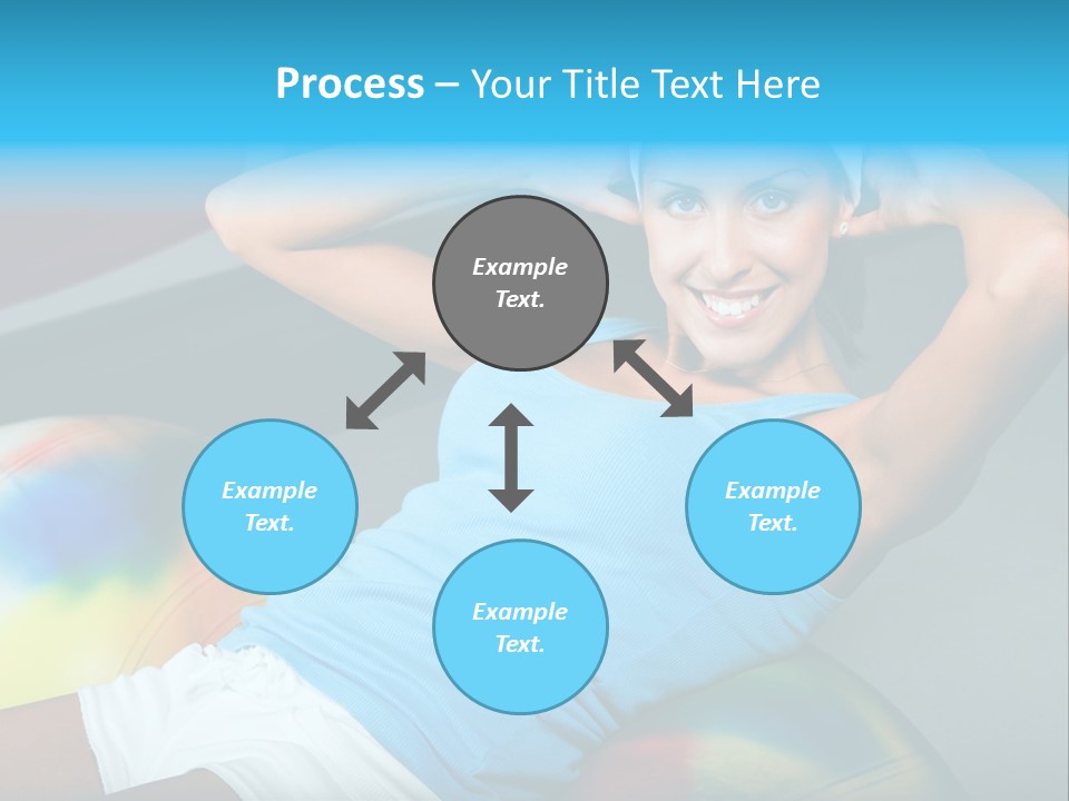 Close Up Like Fitness PowerPoint Template