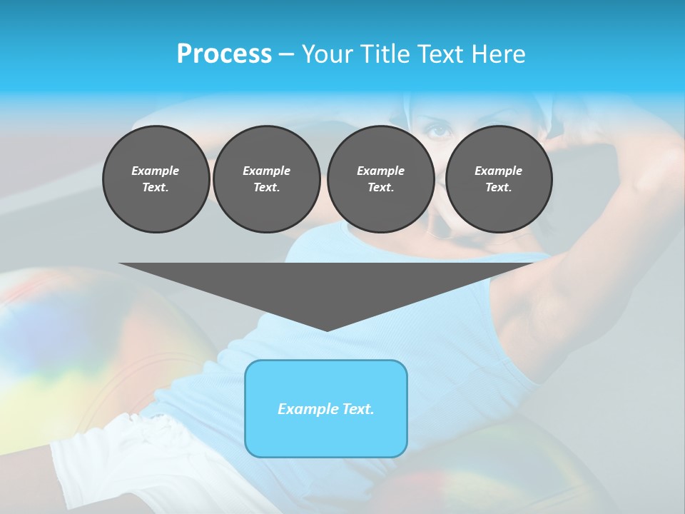 Close Up Like Fitness PowerPoint Template