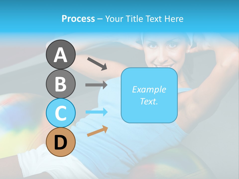 Close Up Like Fitness PowerPoint Template