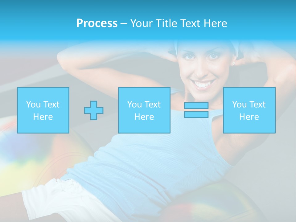 Close Up Like Fitness PowerPoint Template
