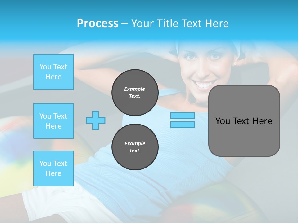 Close Up Like Fitness PowerPoint Template