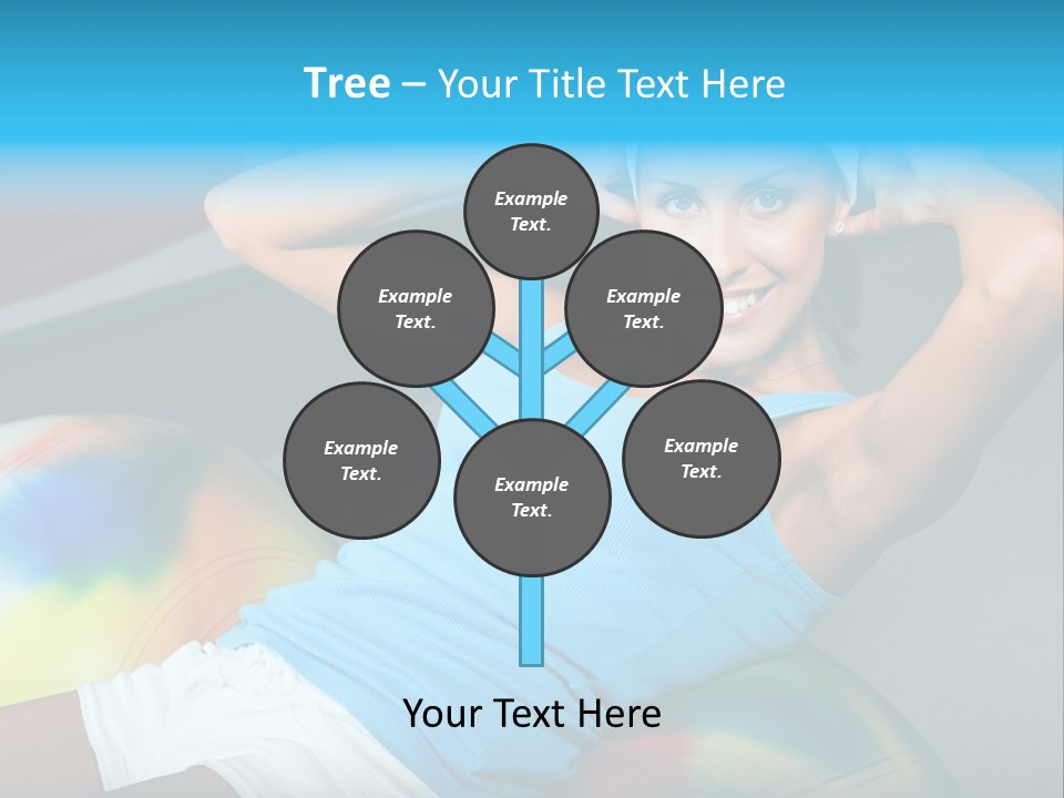 Close Up Like Fitness PowerPoint Template