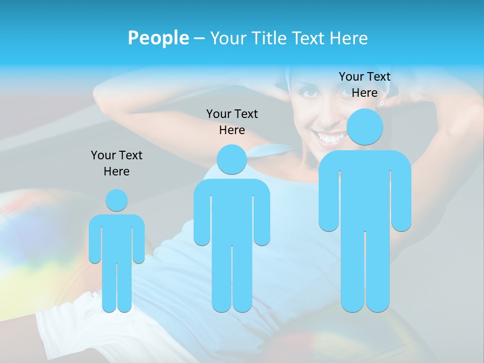 Close Up Like Fitness PowerPoint Template