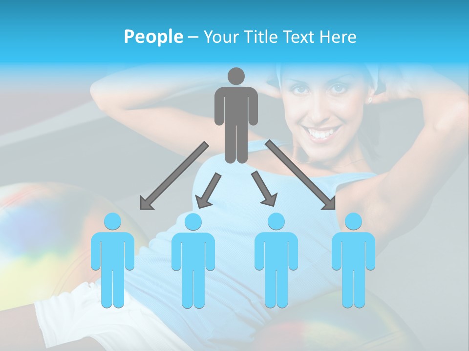 Close Up Like Fitness PowerPoint Template