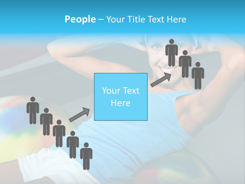 Close Up Like Fitness PowerPoint Template