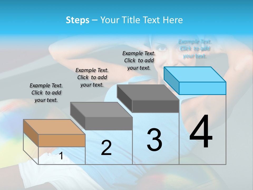 Close Up Like Fitness PowerPoint Template