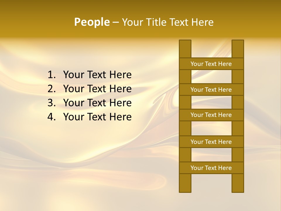 Human Meeting Humor PowerPoint Template