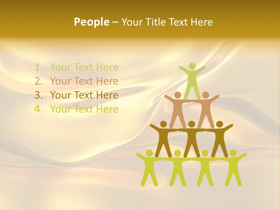 Human Meeting Humor PowerPoint Template