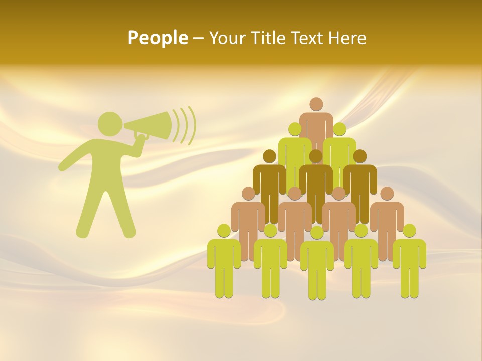 Human Meeting Humor PowerPoint Template