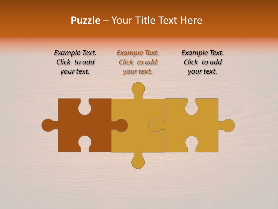 Rundown Wall Hardwood PowerPoint Template