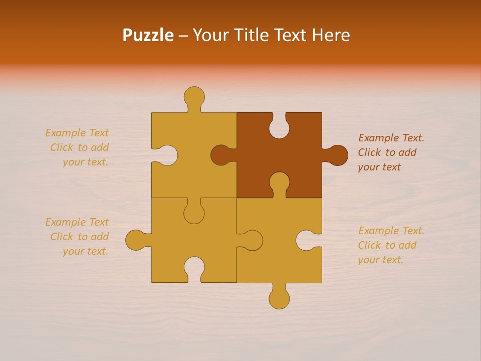 Rundown Wall Hardwood PowerPoint Template