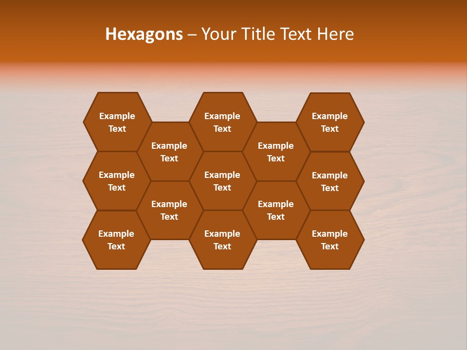 Rundown Wall Hardwood PowerPoint Template