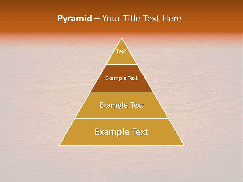 Rundown Wall Hardwood PowerPoint Template
