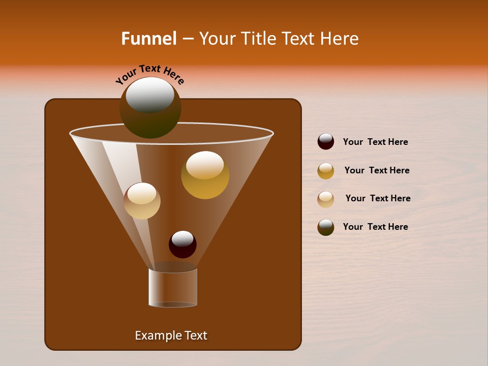 Rundown Wall Hardwood PowerPoint Template